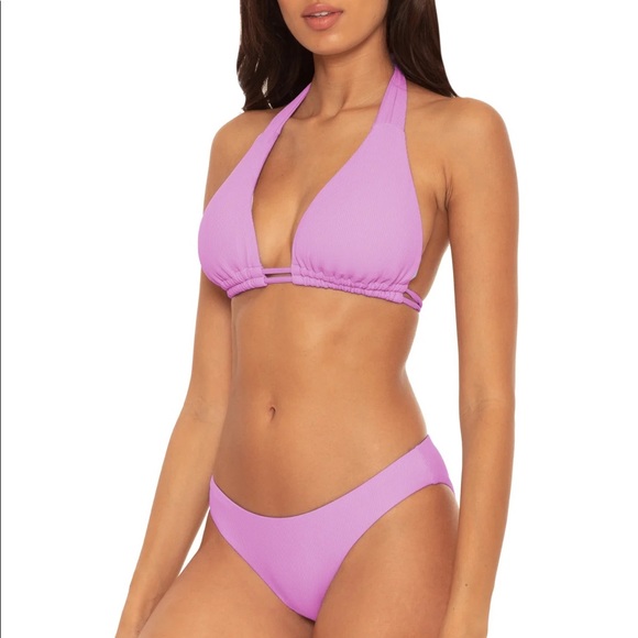 BECCA DD Bikini sz M bottoms - ability to add removable cups Excellent Condition - Picture 6 of 7